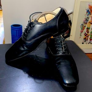 Christian louboutin black dress shoes